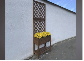 Цветочница со шпалерой от «ВудГрупп ММ» на Outdoor Dacha-2026