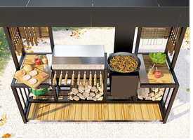 Timpechi: гриль-комплексы и пицца-печи на Outdoor Dacha-2026